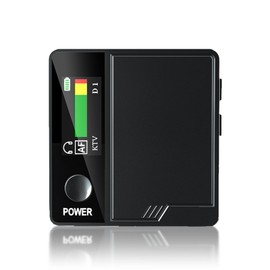 Voice Changer Sound Card, 11 Sound Effects Lavalier Mini Sound Mixer Board With Color Display, Adjustable Voice Modulator With Mic For Live Streaming Games Karaoke