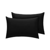 Divine Textiles Pair Of House Wife Pillow Cases - Mustard
