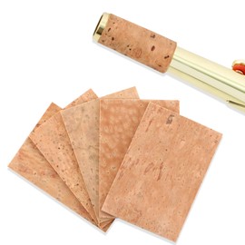 EASTROCK Alto Sax Neck Cork, 5pcs Universal Saxophone Neck Cork, Alto Sax Joint Cork Sheet, Saxophone Cork Replacement Kit for Alto Saxophone