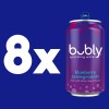 bubly Blueberry Pomegranate Sparkling Water, 12 fl oz, 8 Pack