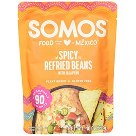 SOMOS Spicy Refried Beans, 10 OZ