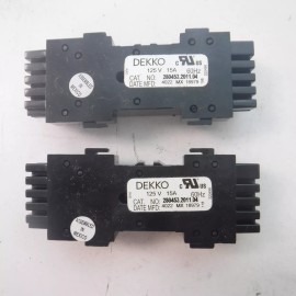 Dekko 2 Pack Dekko 15A Receptacle Decorator Faces 280453 10-Wire For 8-10 System