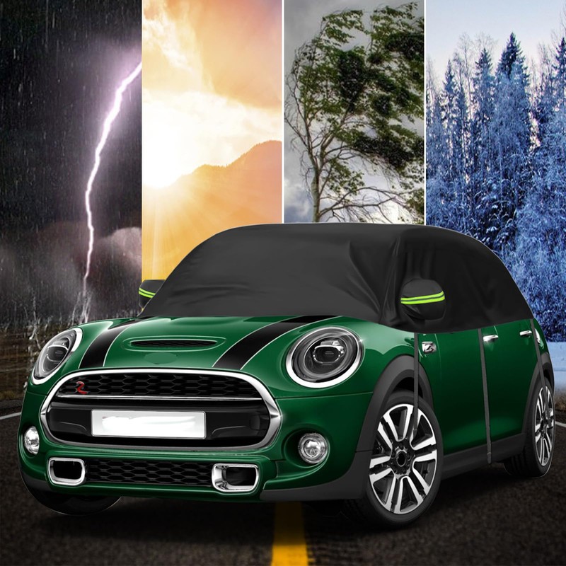 Car Cover Waterproof Replacement for 2000-2024 Mini Cooper 3 Doors,