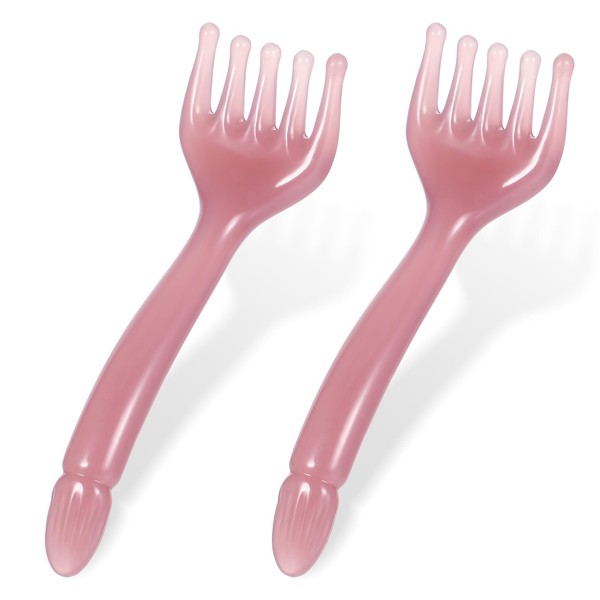 SynHHergyx 2 Pcs Head Massager Manual Scalp Relax Massager Comb