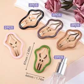 10 Stück Wolkenförmiges Schnappspangen, Snap Hair Clip Barrettes süße Y2K Haarspangen für Damen und Mädchen, Home Haarspangen buntes Haar-Accessoire für Dopamin-Dressing