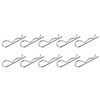 METALLIXITY 10pcs 3mm x 60mm Cotter Pin Carbon Steel R