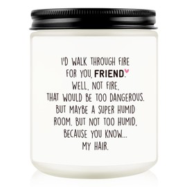 Best Friends Geschenke für Frauen, Freundschaftsgeburtstagsgeschenke für Frauen Freunde, lustige Geburtstags- und Weihnachtsgeschenke für beste Freundin, weibliche BFF Bestie, Duftkerze Geschenk