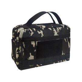 perfeclan Toiletries Storage Pouch Shaving Bag Tear-resistant Versatile Large Capacity Cosmetic Bag Skincare Supplies Bag for Camping