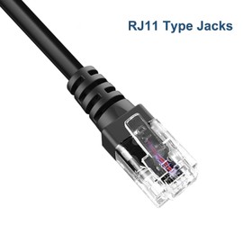 Radar Detector Cable, with USB to RJ11 Plug,for Escort Valentine One Uniden Beltronics Cobra Radar Detector,Replacement Power Cable for Radar Detectors(RJ11-6.56ft)