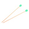 1 Pair Wool Head Keyboard Marimba Mallets with Beech Handles