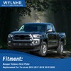 WFLNHB Front Lower Bumper Valance Panel Skid Plate Black Replacement