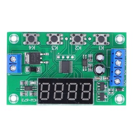Trigger Cycle Timer Delay Switch Single Channel Circuit Board Power MOS Tube Control Module Relay Module 7‑24V