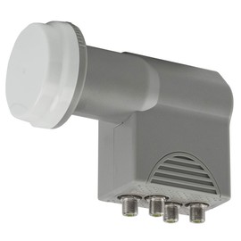 Axing SCO 4-10 Universal Quattro LNB for Satellite Multiswitch Digital with Weather Protection 10.7-12.75 GHz