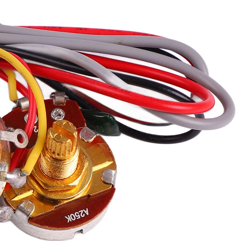 Guitar Potentiometer 18mm A500K B500K Volume Control Instrument Accessory for