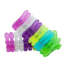 Gravidus Pack of 24 plastic clothes pegs