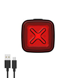 ENFITNIX Cubelite III Smart Bike Tail Light,Brake Sensing Rear Lights,Waterproof,USB-C Rechargeable,Ultra Bright LED Warning Back Lights