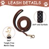 HACRAHO Dog Collar with Bow Tie and Leash, 3 Pieces