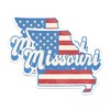 (2 Pack) Missouri State Outline Magnets - MO State Shape