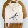 Azeeda 'Praying Mantis' Canvas Rucksack/Backpack (RK00012746)