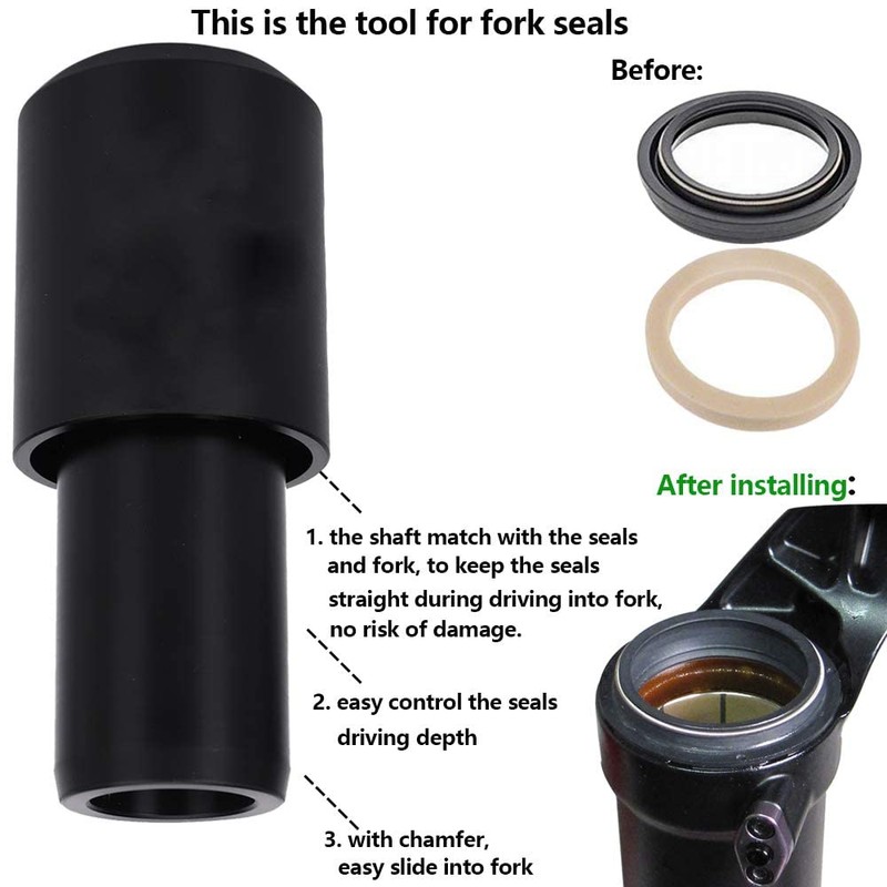 38mm Dust Seal Installation Tool Dust Wiper Guide Driver Compatible