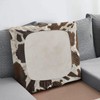 Annejudy Cow Hide Print Couch Cover Sofa Covers for Cushion
