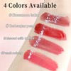 2Pcs Jelly Gloss Lipstick Set, High Shine & Moisturizing Jelly