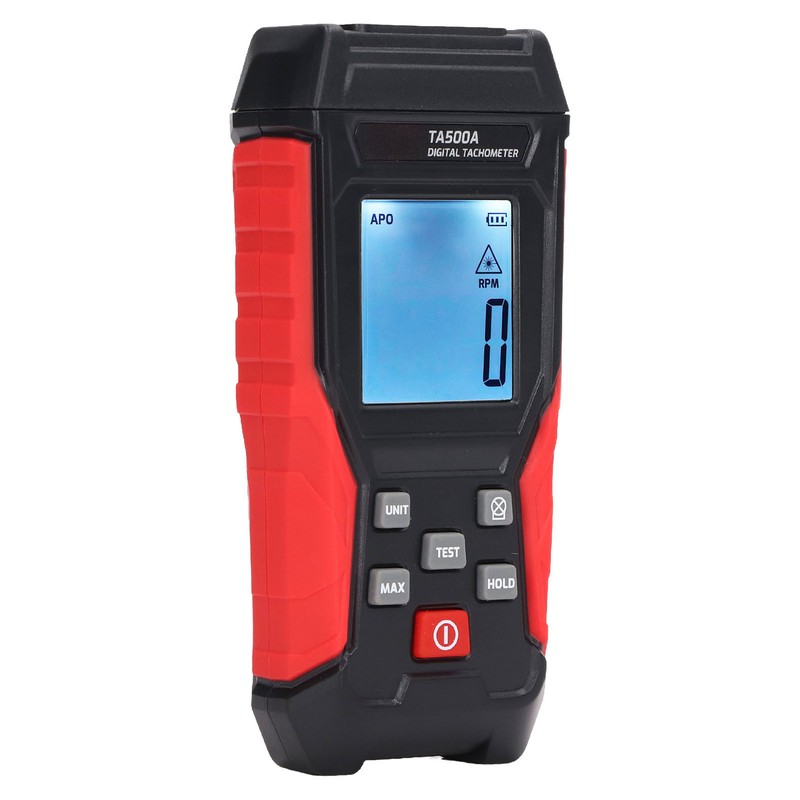TA500A Digital Tachometer Valve Lockable Non Contact Portable RPM Meter