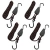 DIRBUY 4 pcs Kayak Rope Tie Downs - 1/4 inch