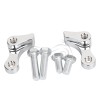 Unbranded Chrome 1" Adjustable Lowering Kit For Harley Dyna Super