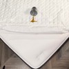 Waterproof Quilted Mattress Protector Microfiber Hypoallergenic 30 cm Deep Elastic