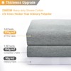 BTTN Extra Wide Shower Curtain - 108x72 Inch Linen Textured
