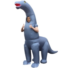 Morph Inflatable Diplodocus Costume Blow Up, Inflatable Dinosaur Costume Adult, Dinosaur Inflatable Costume Adult One-Size