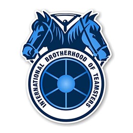 International Brotherhood of Teamsters Decal (2" h X 1.6" w)
