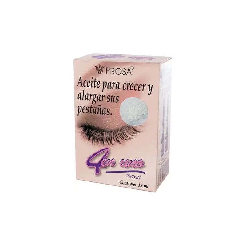 Aceite Para Pestañas Prosa 4 En 1, Engrosa Y Alarga