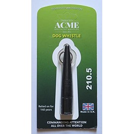 ACME/#210.5 Working Dog Whistle (The Most Common Dog Whistle) (Black)