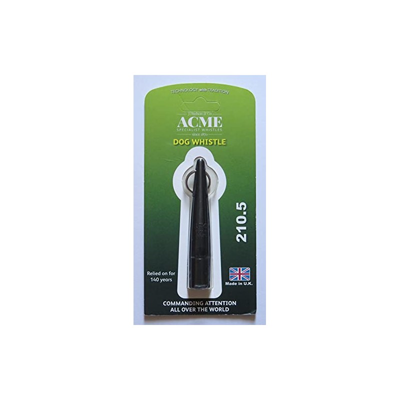 ACME/#210.5 Working Dog Whistle (The Most Common Dog Whistle) (Black)