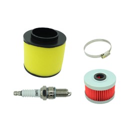 Kit de émbolo de válvula de arranque para Honda Rancher 350 TRX350 2000-2006, incluyendo TRX350 filtro de aire filtro de aceite con filtro de aceite
