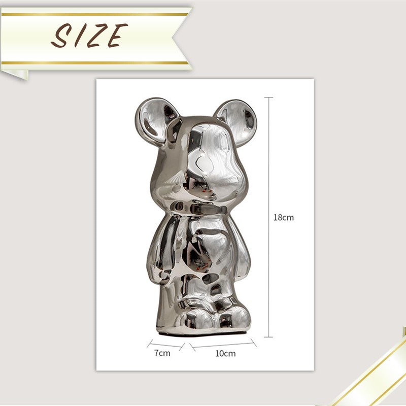 Hyack Interior Nordic Figurine Korean Bear Stylish Healing Miscellaneous Goods