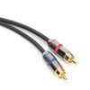 JORINDO Dual 6.35mm Male to Double RCA Male Cable Audio