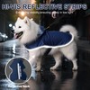 Dog Raincoat Adjustable Pet Waterproof Clothes Lightweight Rain Jacket Poncho