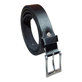 Men's Leather Lined Trouser Belt, Classic Stylish Belts, 1" Wide (XX-LARGE 44" - 48")