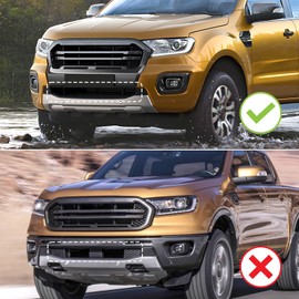 22 Inch 150W Straight Single Row LED Light Bar & Wiring Kit w/Front Hidden Lower Bumper Mounting Brackets Compatible with Chevy Silverado 1500 2007-2013 Silverado 2500 3500 HD 2007-2010