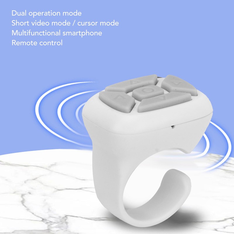 Remote Control Ring Cell Phone Bluetooth Remote Control Camera Shutter