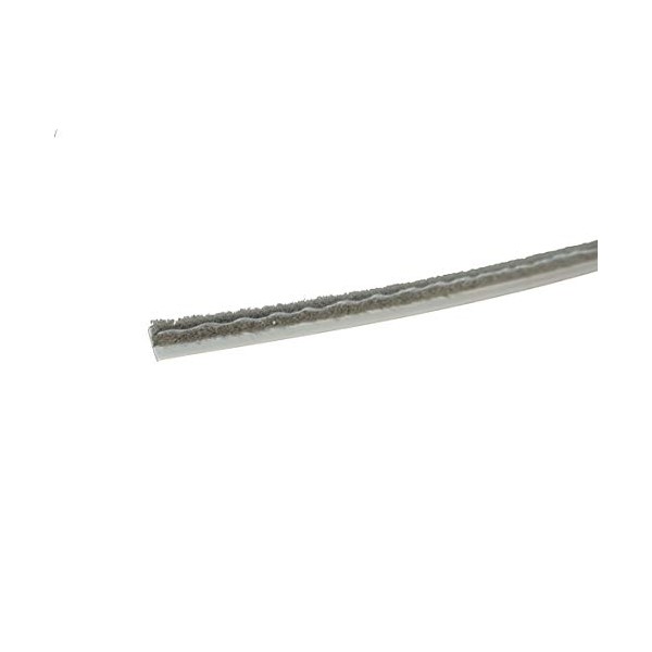 WRS .270" x .200" Grey Weather Stripping with Fin -