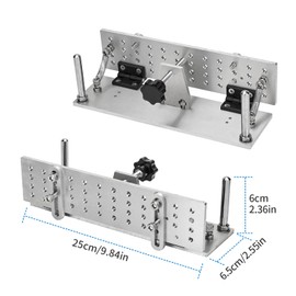 Singring Belt Grinder Knife Jig Manual Sharpener Holder Long Sharpening Locator Fixed Angle Jig for Belt Sander Belt Machine (Large)