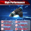 MACAX Set of 3 Fuel Injectors JSN180E Replacement Compatible with