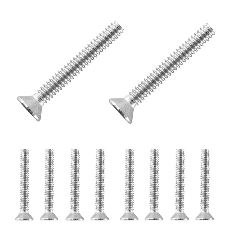 AUXBC 30 PCS #6-32 * 1" Countersunk Flat Head Machine