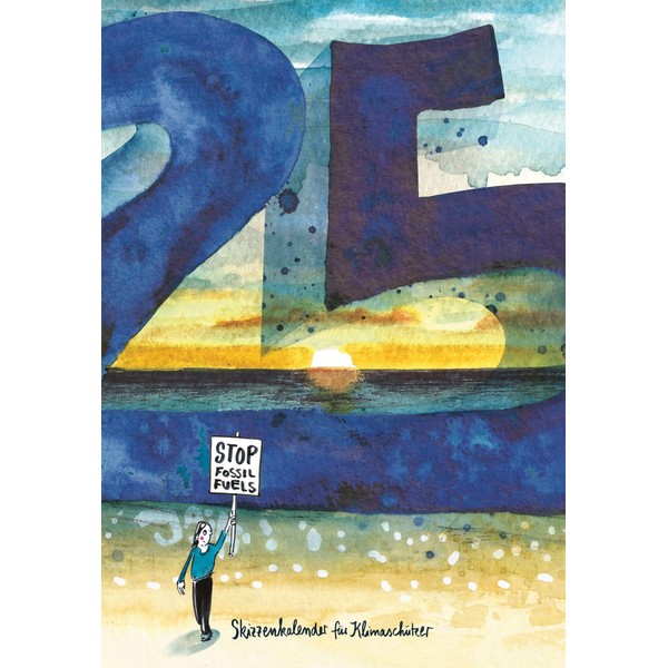 Skizzenkalender 2025: für Klimaschützer (Kalender für kreative Planer)