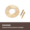 Aviano Hardware Shower Adapter Kit Replacement Part for Moen 145058-