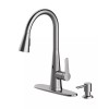 Allen + Roth Stainless Steel Touchless Kitchen Faucet & Soap